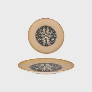 Bonna Dinerbord - Mesopotamia - Porselein - 27 cm - set van 6