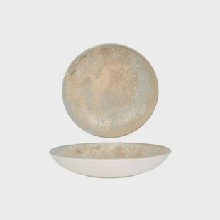 Bonna Diep bord - Luz - Porselein - 23 cm (1000cc) - set van 6