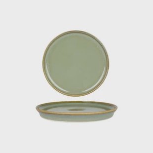 Bonna Gebaksbord - Sage Hygge - Porselein - 16 cm - set van 6