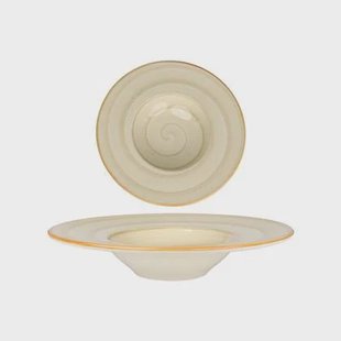 Bonna Pastabord - Aura Terrain - Porselein - 28 cm (400cc) - set van 2