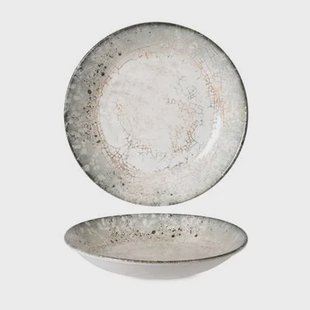 Rinart Diep bord - Sedir - Porselein - 25 cm (1200cc) - set van 6