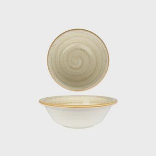 Bonna Kommetje - Aura Terrain - Porselein - 16 cm (400cc) - set van 6