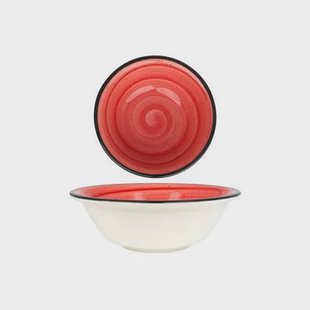 Bonna Kommetje - Aura Passion - Porselein - 16 cm (400 cc) - set van 6