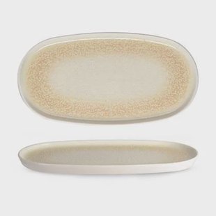 Rinart Serveerschaal - Dotti - Porselein - 35x18 cm - set van 2