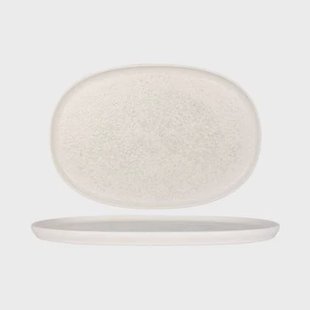 Bonna Serveerschaal - Lunar White - Porselein - 34 cm - set van 2