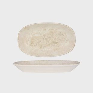 Bonna Serveerschaal - Nacrous - Porselein - 24x14 cm - set van 2