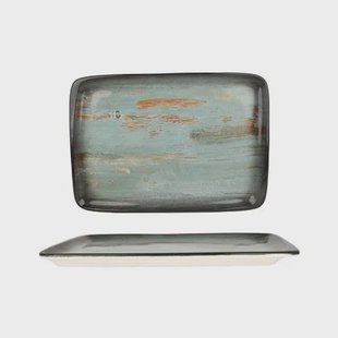 Bonna Serveerschaal - Madera - Porselein - 34 cm - set van 2