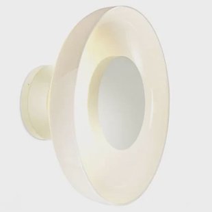 Marset Aura Plus Canopy wandlamp LED Ø25 opaal