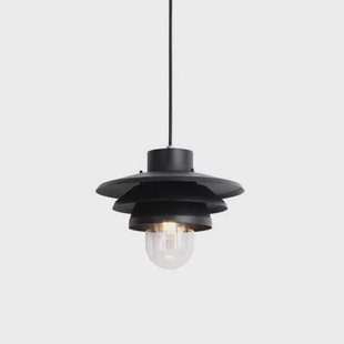 QAZQA Design buiten hanglamp zwart IP44 - Morty