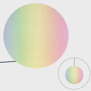 QAZQA Smart buitenlamp wit 56 cm incl. Wifi A60 IP65 - Nura