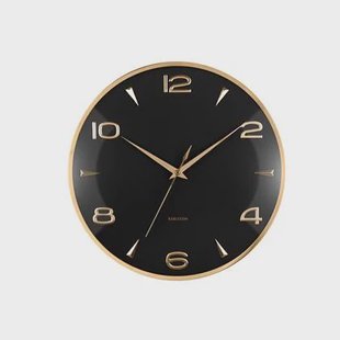 Karlsson - Wall Clock Sienna Glow