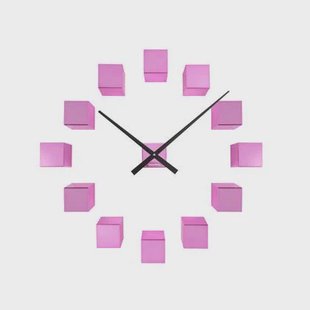 Karlsson - Wall Clock DIY Cubic Metallic Karlsson - Wall Clock DIY Cubic Metallic