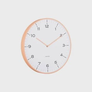 Karlsson - Wall Clock Circus Rings