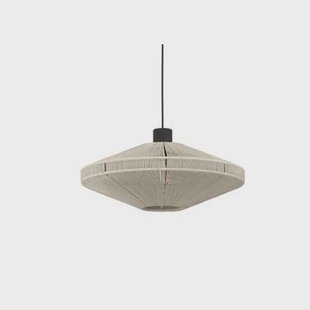 EGLO Midsumer Hanglamp - E27 - Ø 38 cm - Zwart|Crème - Textiel EGLO Midsumer Hanglamp - E27 - Ø 38 cm - Zwart|Crème - Textiel