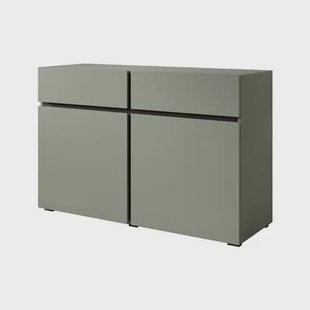 Meubella - Dressoir Cainan - Groen - 119 cm