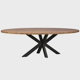 Eettafel Culemborg - Hout - Mango|Hout - Naturel - MDF