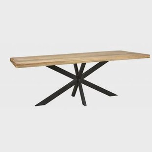 Eettafel Bemmel - Hout - Mango|Hout - Naturel - Hout