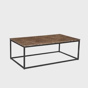 Livingfurn - Salontafel Dion Emperador 120cm - Marmer Livingfurn - Salontafel Dion Emperador 120cm - Marmer