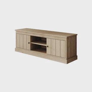 Meubella - TV-Meubel Vince - Eiken - 155 cm