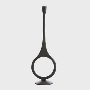 Light & Living - Kandelaar ANTIGA - Ø13x55cm - Zwart Light & Living - Kandelaar ANTIGA - Ø13x55cm - Zwart