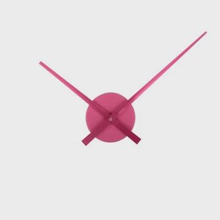 Karlsson Wandklok Little Big Time Mini Metallic - Roze - Ø41cm