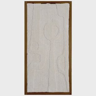 Home67 - Wanddecoratie Devin Naturel - Wool Hanging 40 x 80 cm
