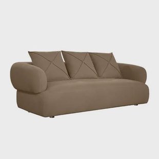 Bronx71 3-zitsbank Palermo velvet taupe