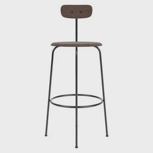 Audo Copenhagen Afteroom Bar barkruk H101 donkerbruin