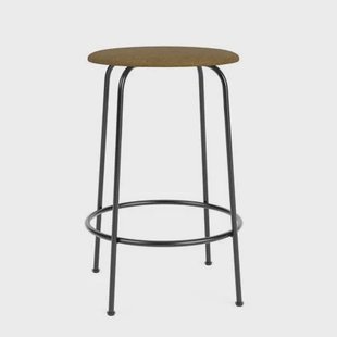 Audo Copenhagen Afteroom barkruk H65 gestoffeerd Audo bouclé 06