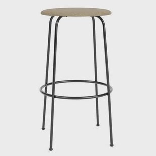 Audo Copenhagen Afteroom barkruk H75 gestoffeerd Audo bouclé 02