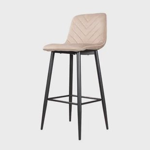 DS4U Gaby barkruk velvet 75 cm 2.0 - champagne