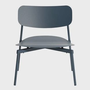 Petite Friture Fromme fauteuil Grey Blue