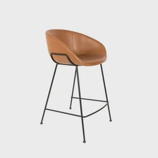 Zuiver Feston Barkruk 65 cm Bruin - Set van 2 Zuiver Feston Barkruk 65 cm Bruin - Set van 2