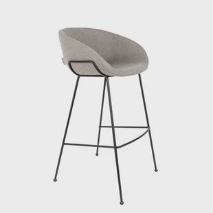 Zuiver Feston Barkruk 76 cm Grijs - Set van 2 Zuiver Feston Barkruk 76 cm Grijs - Set van 2