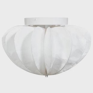 WOOOD Dalia plafondlamp - Papier - Wit - 28xØ40 cm