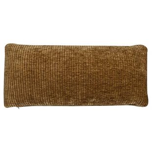 WOOOD Mojo Kussen - Geweven Ribstof - Honinggeel - 30x70x10