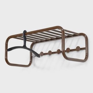 Spinder Design kapstok Retro Kapstok - Chocolate Brown - 6 haken