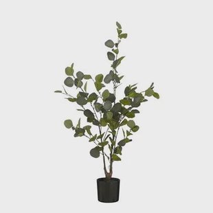 Mica Decorations Kunstplant Eucalyptusboom in Pot - H95 x Ø35 cm