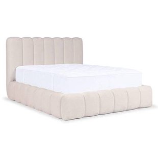 NADUVI Collection Bedframe Chusso bouclé met opbergvak 140 x 200 cm