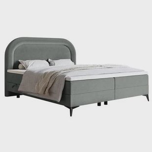 NADUVI Collection Boxspring Lorena velvet inclusief topper 160 x 200 NADUVI Collection Boxspring Lorena velvet inclusief topper 160 x 200