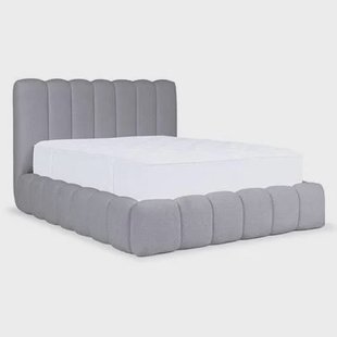 NADUVI Collection Bedframe Chloe bouclé met opbergvak NADUVI Collection Bedframe Chloe bouclé met opbergvak