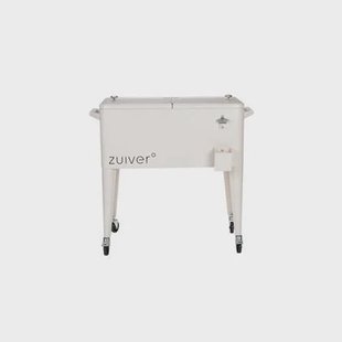 Zuiver Cooler Be Cool Koelbox| Koelwagen Tuin Crème - Wit
