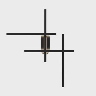 Maytoni - Wandlamp Halo - Zwart Maytoni - Wandlamp Halo - Zwart