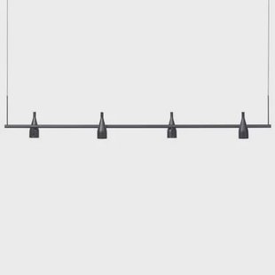 Hollands Licht Timber Line 4 hanglamp LED zwart essen