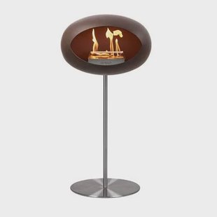 Le Feu Ground Steel - Mocca|Stainless Steel|Stainless Steel - 80cm