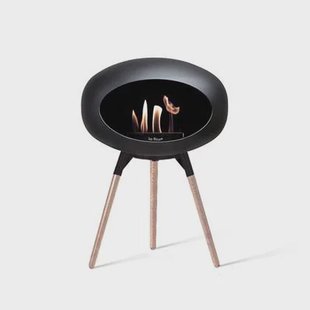 Le Feu Ground Wood - Black|Black|Soaptreated Oak - 45cm