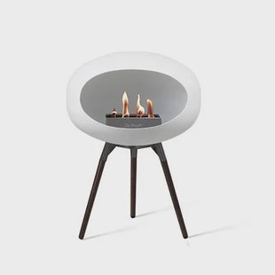 Le Feu Ground Wood - White|Black|Black - 45cm