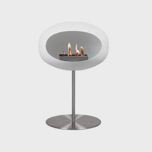 Le Feu Ground Steel - White|Stainless Steel|Stainless Steel - 50cm