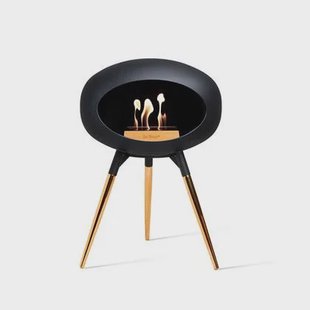 Le Feu Ground Wood - Black|Black|Rose Gold - 45cm