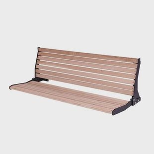 MaximaVida opklapbare gevelbank Jordaan met rugleuning 150 cm MaximaVida opklapbare gevelbank Jordaan met rugleuning 150 cm